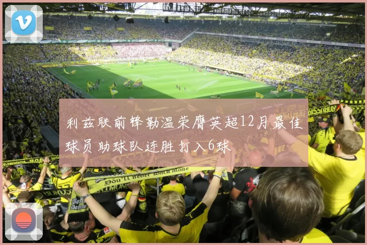 利兹联前锋勒温荣膺英超12月最佳球员助球队连胜打入6球